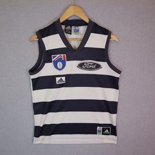 Camiseta Vintage 1998 Geelong Cats AFL Tamanho S Adidas Ford #29 Rara Guernsey AUS comprar usado  Enviando para Brazil