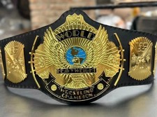 Novo Cinto de Título de Luta Livre Winged Eagle Championship 2mm Latão Tamanho Adulto comprar usado  Enviando para Brazil