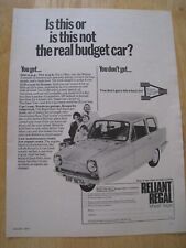 Reliant regal sheer for sale  BRISTOL