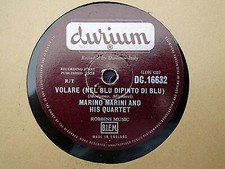 MARINO MARINI - Volare (Nel Blue Dipinto Di Blue) / Come Prima 78 rpm disc, usado comprar usado  Enviando para Brazil