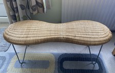 Rattan wicker peanut for sale  THATCHAM
