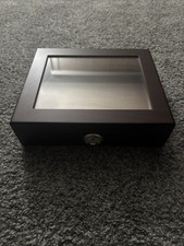 Wooden humidor desktop for sale  Center Line