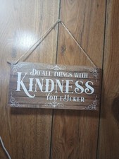 Wooden wall hanging for sale  Douglasville