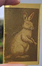 Stained glass hare for sale  BATTLE