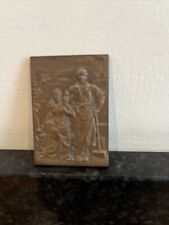 Bronze plaque jeton for sale  LEEDS