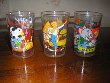 Lot verres vintage d'occasion  La Teste-de-Buch