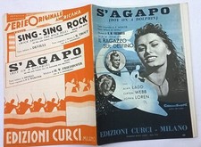 Spartito musicale agapo usato  Caserta