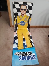 Vintage Kyle Busch Papelão Stand Up #18 Pedigree Tamanho Real comprar usado  Enviando para Brazil