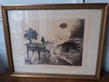 Louis icart jardin d'occasion  France