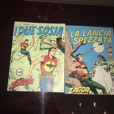 Zagor scritta rossa usato  Palermo