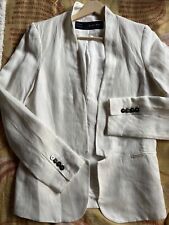 zara white blazer for sale  Pacific Grove