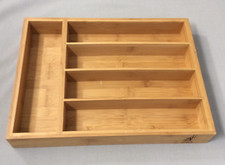 Bamboo cutlery tray for sale  New Hampton