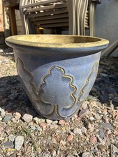 Vintage glazed blue for sale  UK