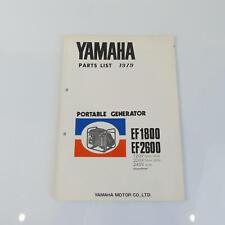 Ersatzteilkatalog yamaha ef180 gebraucht kaufen  Deutschland