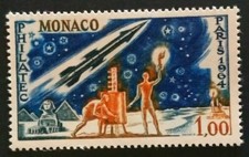 Monaco timbre 636 d'occasion  Quimper