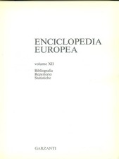 Enciclopedia europea. volume usato  Italia