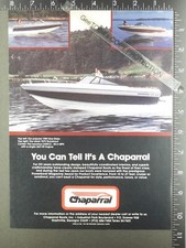 1983 advertisement chaparral for sale  Lodi