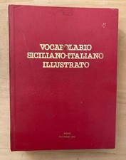 Vocabolario siciliano italiano usato  Palermo