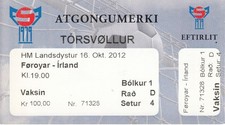 Ticket faroe islands for sale  YORK