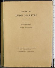 Mostra luigi maestri. usato  Ariccia