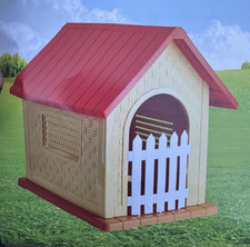 Plastic dog kennel for sale  OLDHAM