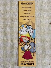 Munchkin segnalibro ufficiale usato  Verona