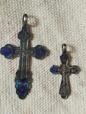 Pendentifs croix orthodoxe d'occasion  Nancy-