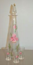 Carafe liqueur cristal d'occasion  Pont-Évêque