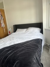 Grey king sized for sale  WOODFORD GREEN