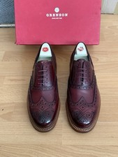 Grenson albert burgundy for sale  LONDON
