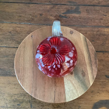 Hand blown red for sale  River Falls