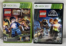Jogos Lego Harry Potter e Jurassic World Xbox 360 testados  comprar usado  Enviando para Brazil