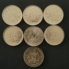 Lot francs semeuses d'occasion  Antony