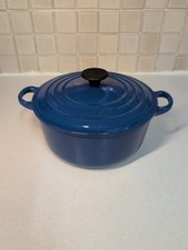 Creuset blue dutch for sale Creuset blue dutch for sale  FAVERSHAM