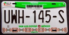 Nummernschild mexico san gebraucht kaufen  Bonn