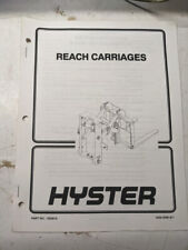 Hyster service manual for sale  USA