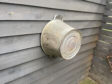 Vintage galvanised planter for sale  SHEERNESS