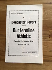 Doncaster rovers dunfermline for sale  MATLOCK