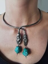 Collier ancien turquoises d'occasion  Le Rouret