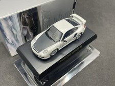 Kyosho 1/64 Porsche collection4 911 GT2 RS 997 modelo de carro fundido branco 51H3 comprar usado  Enviando para Brazil
