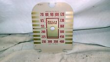 Usado, Placa de discagem de rádio tubo AM vintage Philco muito boa 27-5840 comprar usado  Enviando para Brazil
