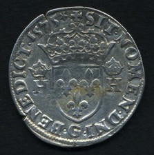 Teston henri iii d'occasion  Olemps
