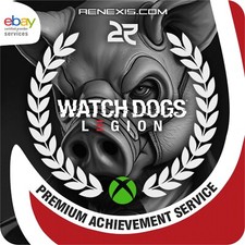 🏆 WATCH DOGS: LEGION 🏆 XBOX ACHIEVEMENTS 100% GAME COMPLETION TROPHY UNLOCK comprar usado  Enviando para Brazil