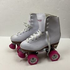 Patins Chicago femininos clássicos premium branco quad rink escolha o tamanho, usado comprar usado  Enviando para Brazil