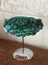 Malachit scheibe 11cm gebraucht kaufen  Herford