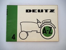 Deutz werbeheft frontlader gebraucht kaufen  Merseburg