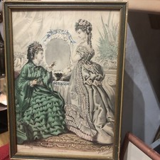 Vtg victorian print for sale  BOURNEMOUTH