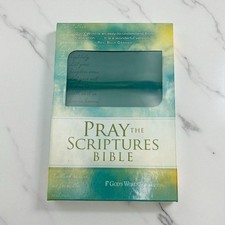 Gods Word Pray The Scriptures Bible Teal Design Duravella With Box comprar usado Gods Word Pray The Scriptures Bible Teal Design Duravella With Box comprar usado  Enviando para Brazil