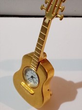 Relógio miniatura - foco guitarra acústica movimento de quartzo  comprar usado  Enviando para Brazil