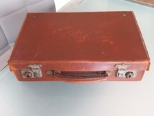 Antique leather attache for sale  DERBY
